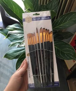 Bộ cọ vẽ tranh 12 cây Artist Brush đa dạng các đầu cọ