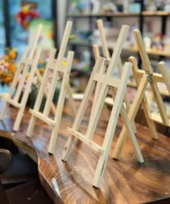 Giá vẽ tranh để bàn, Dụng cụ vẽ tranh bằng gỗ cho bé